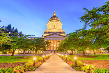Olympia, Washington, USA state capitol building