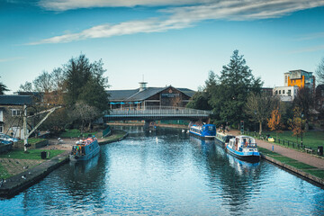 Obraz premium Newbury Wharf, Berkshire