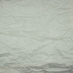 white crumpled paper texture background.

