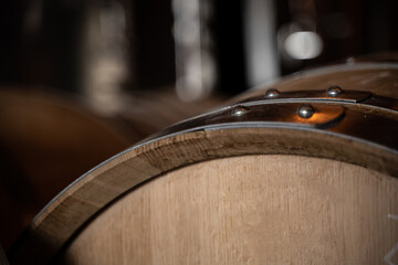 barricas de madera para vino