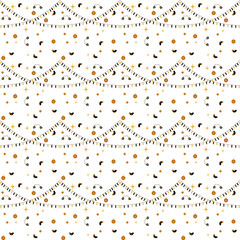 pattern new year black and yellow