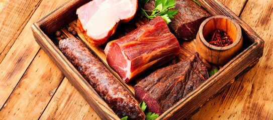 Spanish cured meat