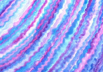 pink blue watercolor background with diagonal waves