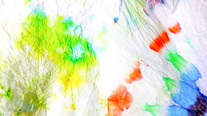 Tye Dye Seamless. Multi Dirty Art Wallpaper.