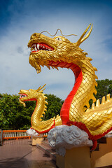 chinese dragon statue