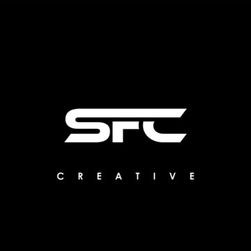 SFC Letter Initial Logo Design Template Vector Illustration