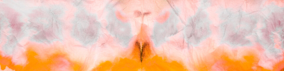 Nude Tie Dye Texture. Nude Pattern Brush. White © Olga