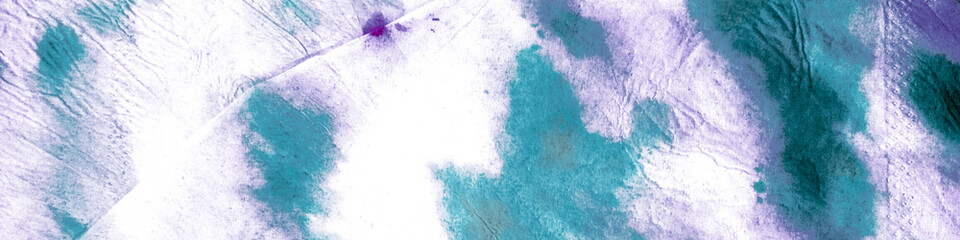Pastel Fabric Tie Dye. Pale Patterns Mountain.