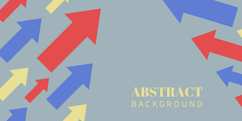 Abstract background with arrows. Vector illustration EPS 10