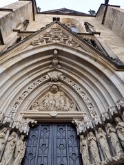 grand cathedral door in Germany 