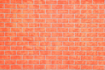 Red brick wall for background
