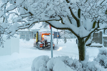 Reykjavik im Winter 2017 mit viel Schnee