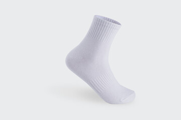 mens cotton socks on light background