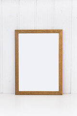 Wooden frame for paintings or photographs.