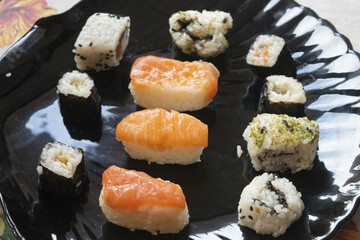 japanese sushi rolls