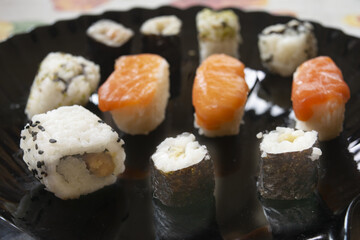 japanese sushi rolls