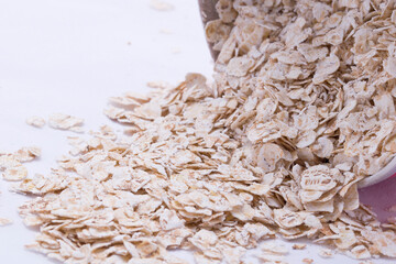 oatmeal spilling out of the box