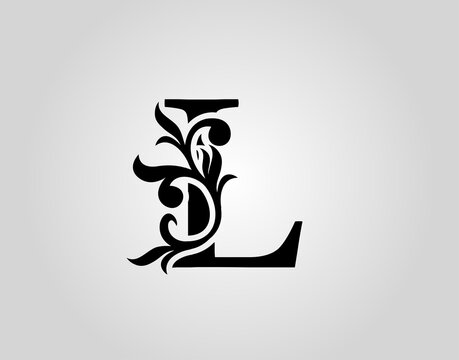 Letter L Logo Design Monogram L Stock Illustration - Download