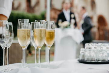 Obraz premium Erfrischung Sekt
