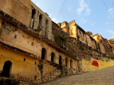 Le fort de Taragarh &agrave; Bundi Rajasthan INDE