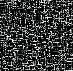 Grid spotted pattern. Abstract grunge halftone lined texture. Distressed uneven grunge background. Abstract vector illustration. Overlay to create interesting effect and depth. Isolated on white