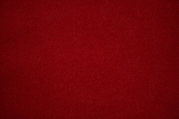 Felt background in red color useful for Christmas backgrounds.