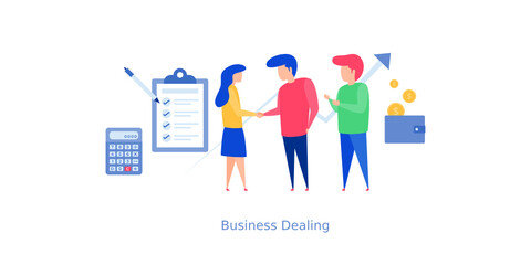 Business Deal Illustration 