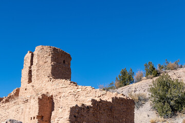 Historic pueblo church ruins