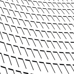 White background with black elements that make up the grid. Vector illustration.