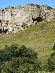 Berg, Landschaft, Felsen, Tonnenberg, K&auml;sb&uuml;hl, Karkstein