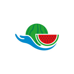 Watermelon logo vector template, Creative Watermelon logo design concepts