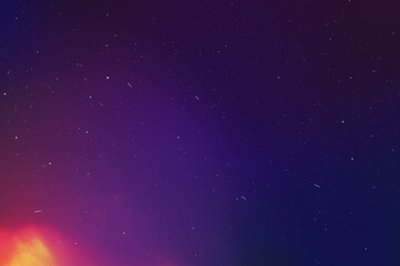 Obraz premium Lens Optical Flare Film Dust Overlay Effect, Vintage Abstract Bokeh and Light Leaks Photo with Retro Camera Defocused Blur Reflection Bright Sunlights. Use a Screen Overlay Mode for Photo Processing.