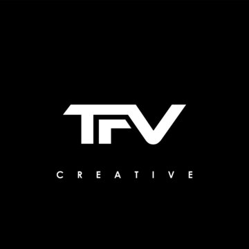 TFV Letter Initial Logo Design Template Vector Illustration