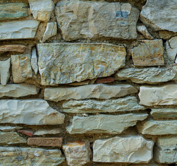 Texture muro di pietra di montagna