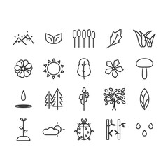 icon icons symbol set symbols design illustration vector sign web logo white business isolated art black hand signs tree abstract