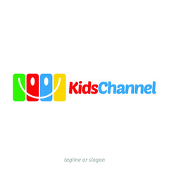 Kids Channel logo icon design template