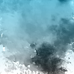 Vector vintage background with space for your text. Vector realistic smoke effect or dark clouds in the sky background.