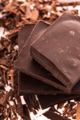 Milk Chocolate Blocks and Pieces