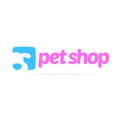 Pet Shop logo icon symbol template design