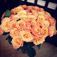 bunch of roses