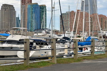 A view from the harbor, New York