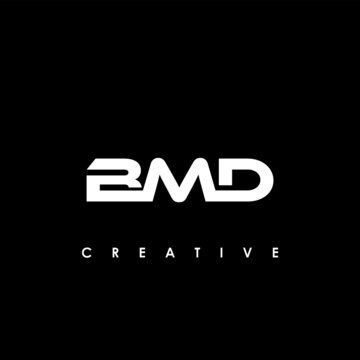 BMD Letter Initial Logo Design Template Vector Illustration