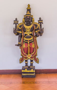A statue of Lord Tirupati in Chennai