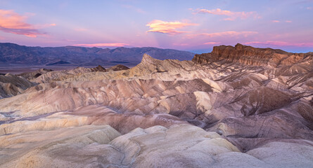 Zabriskie Point Sunrise Manly Peak - Death Valley National Park