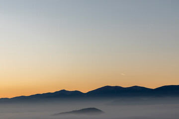 ground fog in area named 