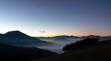 ground fog in area named 