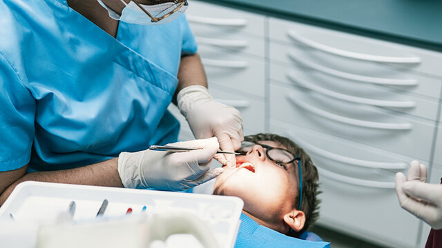Female Dental Clinic Worker