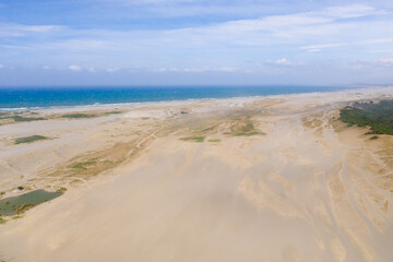 Fototapeta na wymiar The Sand Dunes of Paoay, Ilocos norte, Philippines.