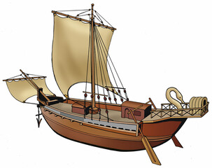 Ancient Rome - Roman transport ship