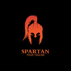 spartan logo icon designs vector